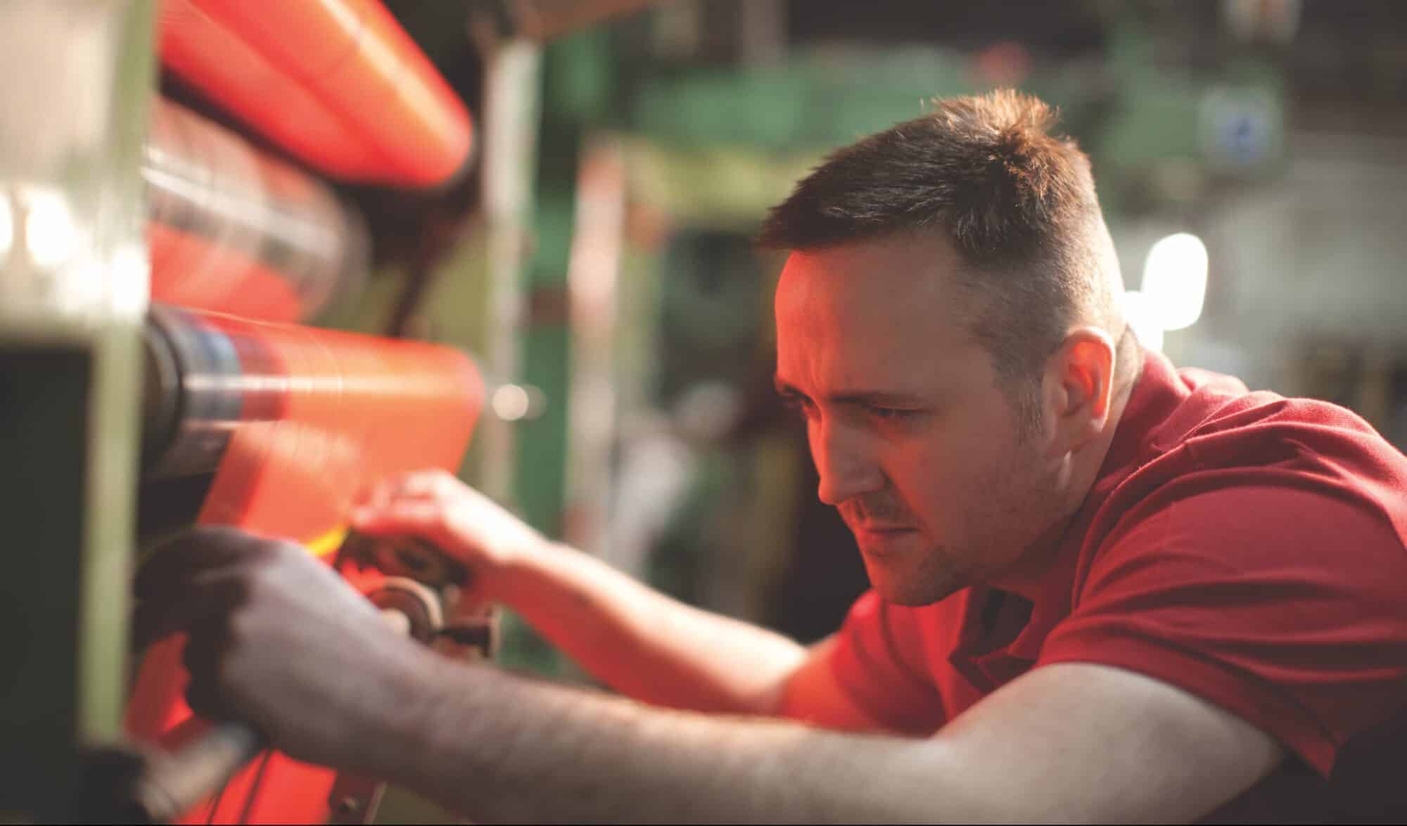 Operative measuring polythene film